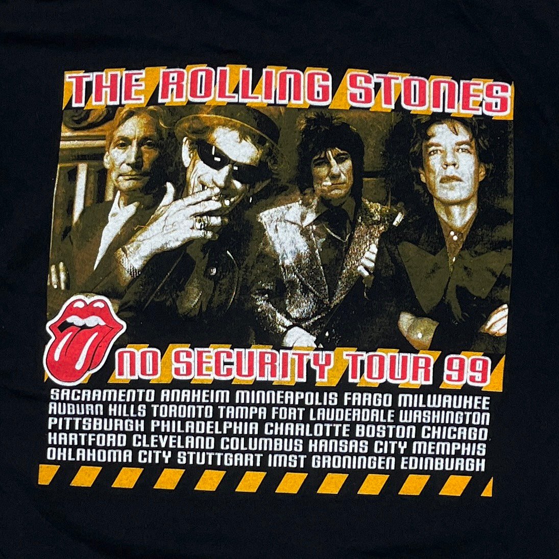 THE ROLLING STONES NO SECURITY TOUR 1999 DOUBLE
