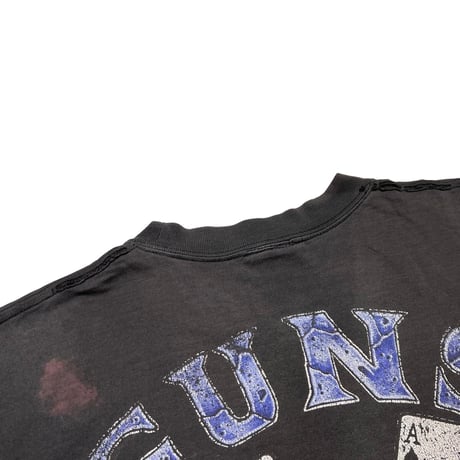 GUNS N' ROSES CARD PISTOL ROSE DOUBLE SIDE EURO XL 2200