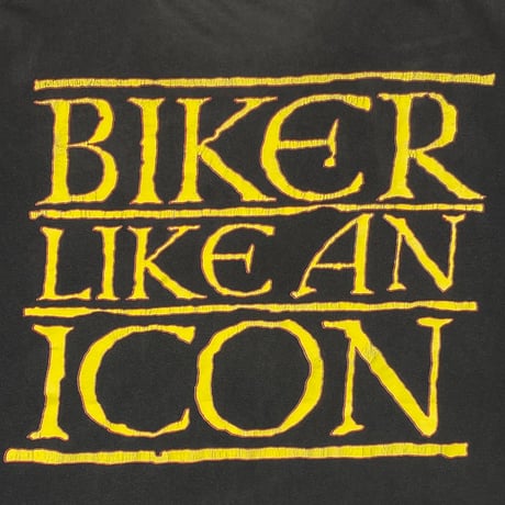 PAUL McCARTNEY THE NEW WORLD TOUR BIKER LIKE AN ICON BROCKUM LARGE 1679
