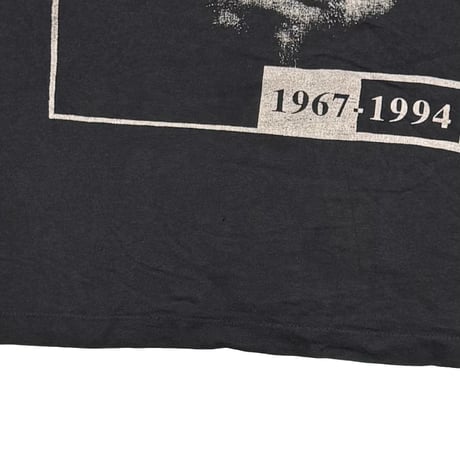 NIRVANA KURT COBAIN 1967-1994 MEMORIAL FACE BOOTLEG BLACK SCREEN STARS XL 0015