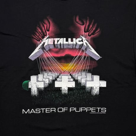 METALLICA Y2K MASTER OF PUPPETS FITS XL 1227