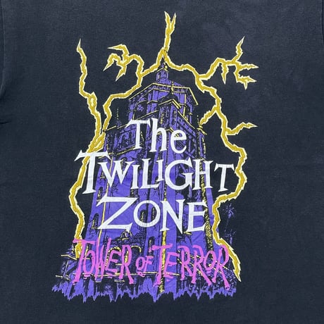 DISNEY VINTAGE THE TWILIGHT ZONE TOWER OF TERROR MEDIUM FITS M-L 6179