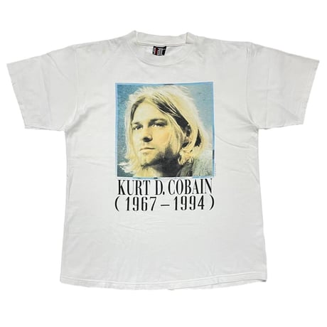 NIRVANA KURT COBAIN MEMORIAL ADULT GIANT BY TULTEX XL 4913