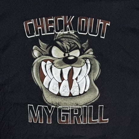 LOONEY TUNES TAZMANIAN DEVIL CHECK OUT MY GRILL TAZ XL 5447