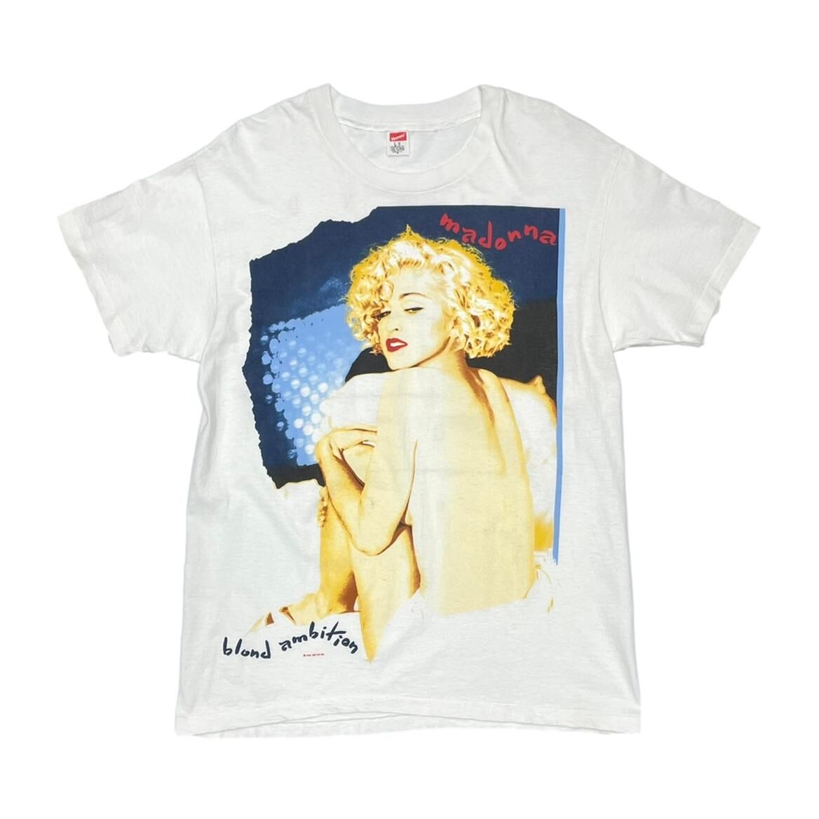 Madonna Blonde Ambition 1990 T-shirtマドンナツアーtシャツ