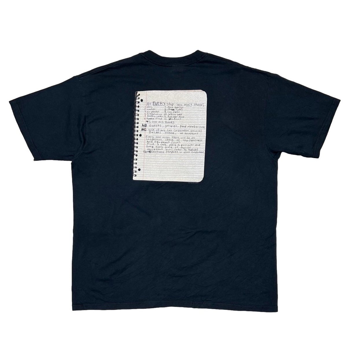 【希少】Nirvana ghost note anvil 赤バータグ Nirvana [NIRVANA] Ghost Note T-shirt [2003s-] Ghost Note