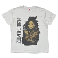 JANET JACKSON WORLD TOUR 1990 WHITE HANES XXL 0533
