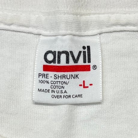 NIRVANA KURT COBAIN MEMORIAL ADULT WHITE anvil LARGE 6713