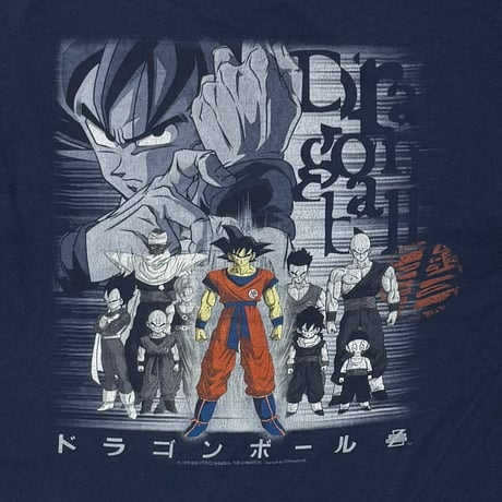DRAGON BALL Z 1999 Z FAMILY NAVY TULTEX LARGE 2227