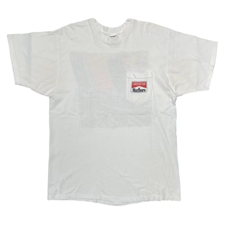 Marlboro ADVENTURE TEAM VEHICLE POCKET TEE WHITE ADULT ONE SIZE FITS XL 9922