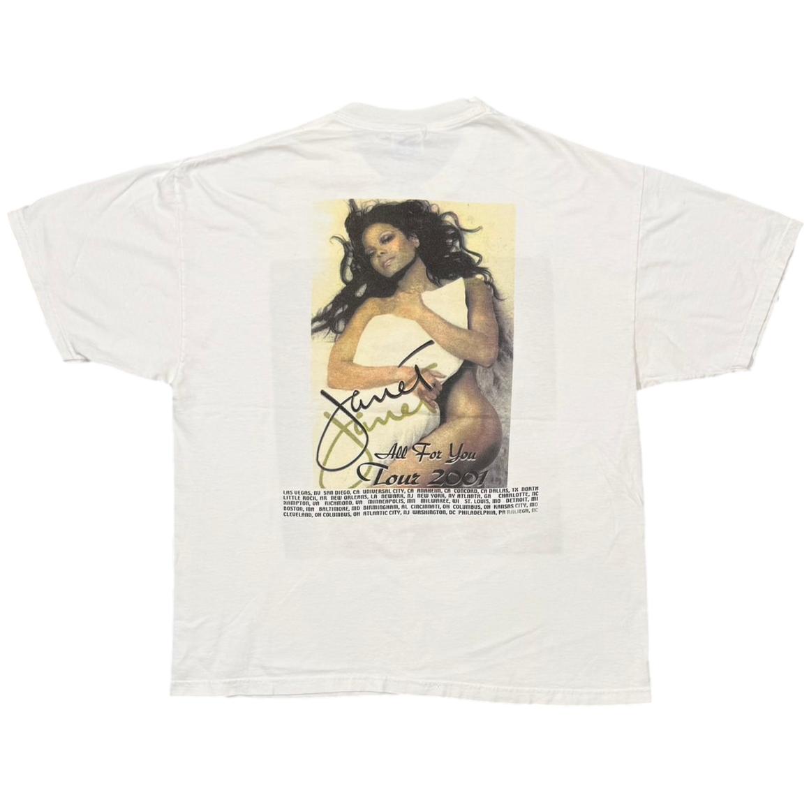JANETパンフレット JANET JACKSON ALL FOR YOU TOUR 2001 BOOTLEG HAN