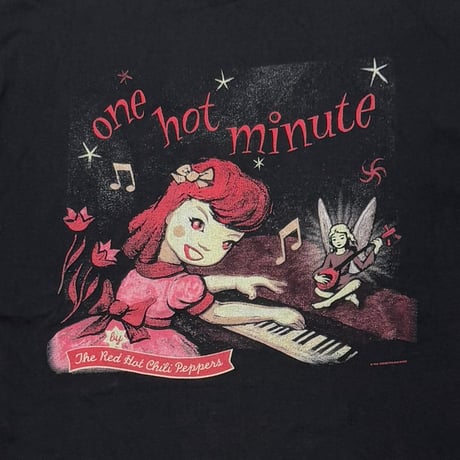 RED HOT CHILI PEPPERS ONE HOT MINUTE PIANO WORLD TOUR 1995 giant BY TULTEX XL 2920