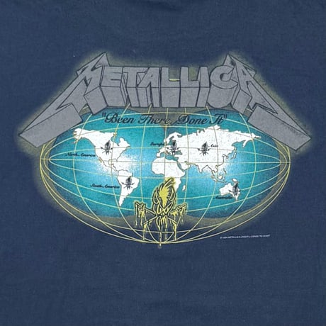 METALLICA METALLIFUKINCA NAVY GIANT XL 0575