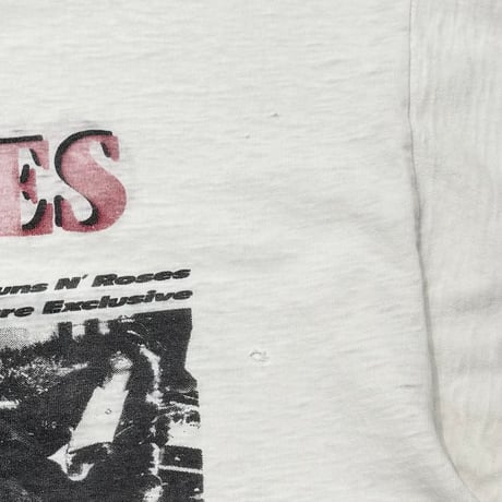 GUNS N' ROSES NEWS PAPER GN'R LIES WHITE FITS LARGE 4050