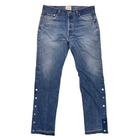greatLAnd GRUNGEMAN DENIM REPRODUCT LEVI'S 501 W87 L82 8
