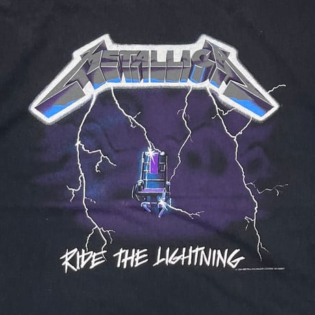 METALLICA RIDE THE LIGHTNING TENNESSEE RIVER XL 8519