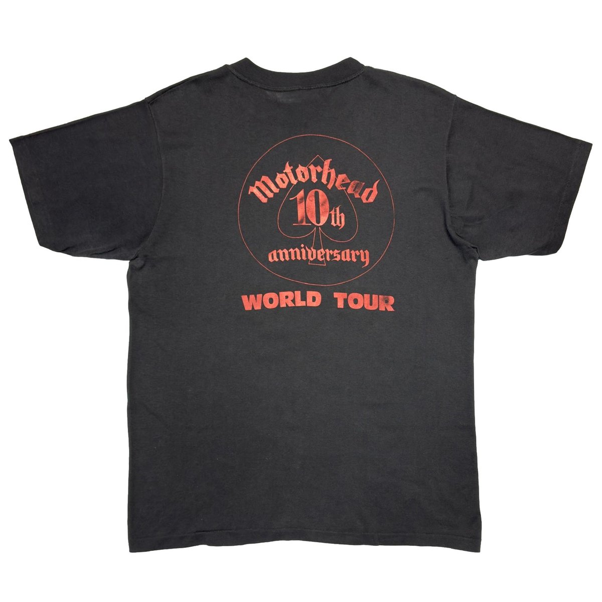 MOTORHEAD 10TH ANNIVERSARY WORLD TOUR FITS LARG