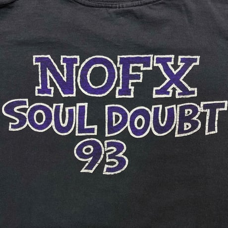NOFX SOUL DOUBT 1993 LS SCREEN STARS XL 2319