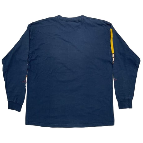 WU-TANG CLAN WUWEAR WORLD WIDE ULTIMATE FORCE LS NAVY FITS XL 6773