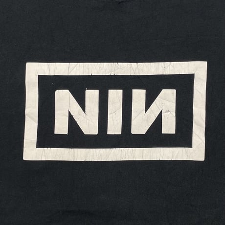 NINE INCH NAILS NIN BOX LOGO BOOTLEG LARGE 0632