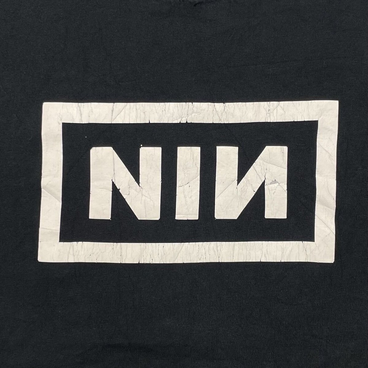 NINE INCH NAILS NIN BOX LOGO BOOTLEG LARGE 0632