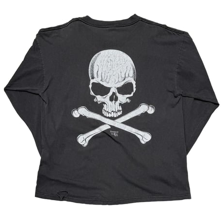 FASHION VICTIM CROSS BONE SKULL LS XL 3639