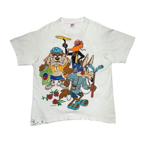 LOONEY TUNES 1993 REGEE FES TEE ANVIL LARGE 8473