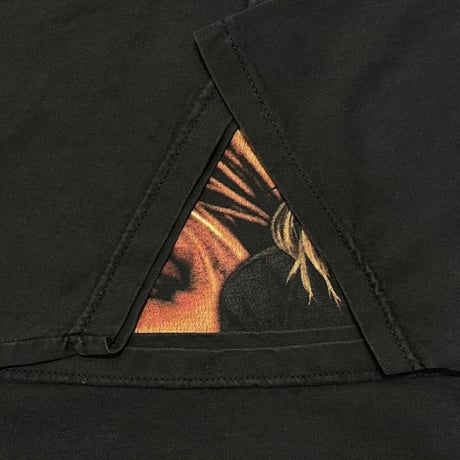 NIRVAN KURT COBAIN BOOTLEG MEMORIAL TEE DOUBLE SIDE TEE BLACK XL 5335