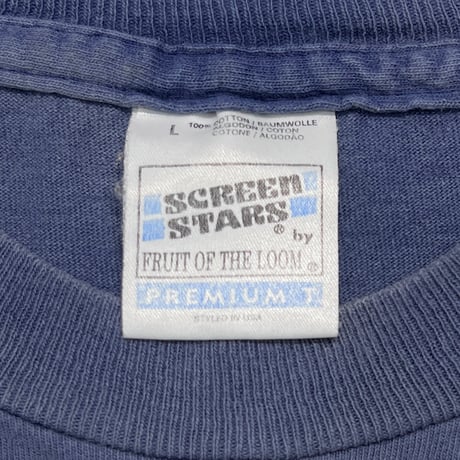 OASIS KNEBWORTH FADED NAVY SCREEN STARS LARGE 2580