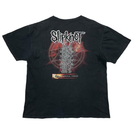 SLIPKNOT THE SUBLIMINAL VERSES DOUBLESIDE PRINT FITS XL 6776