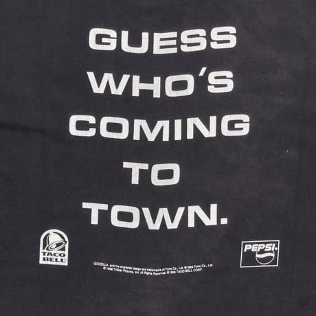 GODZZILA 1998 PEPSI GUESS WHO 2XL 6385