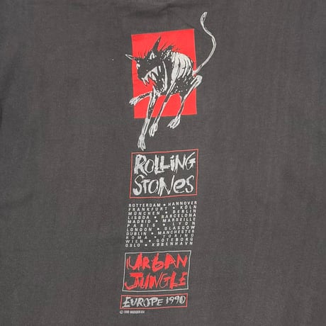 THE ROLLING STONES BIG TONGUE URBAN JUNGLE 1990 FITS LARGE 1144