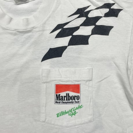 Marlboro F-1 Elkhart Lake '94 WHITE FRUIT OF THE LOOM XL