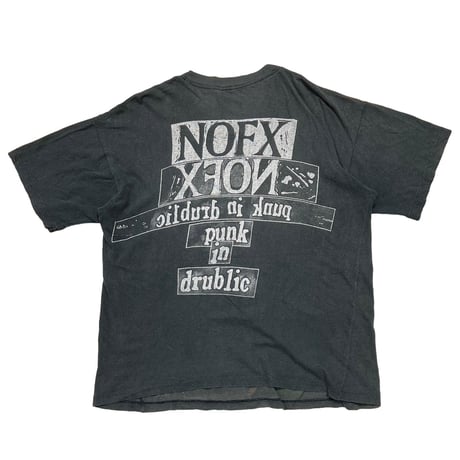 NOFX PUNK IN DRUBLIC BOOTLEG FITS LARGE 7338