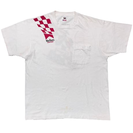 MARLBORO RACING TEAM WHITE FRUIT OF THE LOOM XL 3234