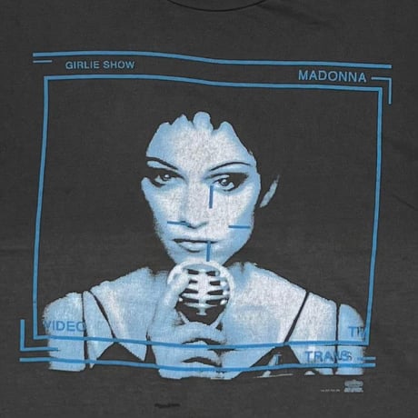 MADONNA THE GIRLIE SHOW VIDEO PORTRAIT HANES LARGE 2312