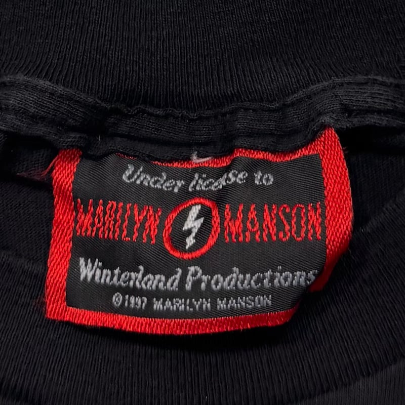 MARILYN MANSON SEX IS DEAD MANSON TAG LARGE 386