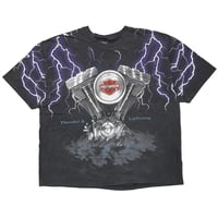 HARLEY DAVIDSON THUNDER & LIGHTNING HANES XXL 8266