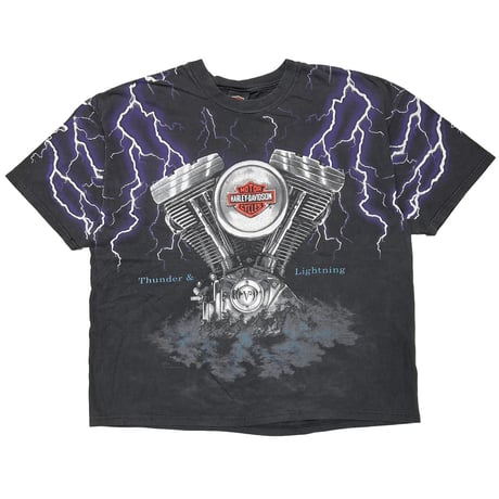 HARLEY DAVIDSON THUNDER & LIGHTNING HANES XXL 8266