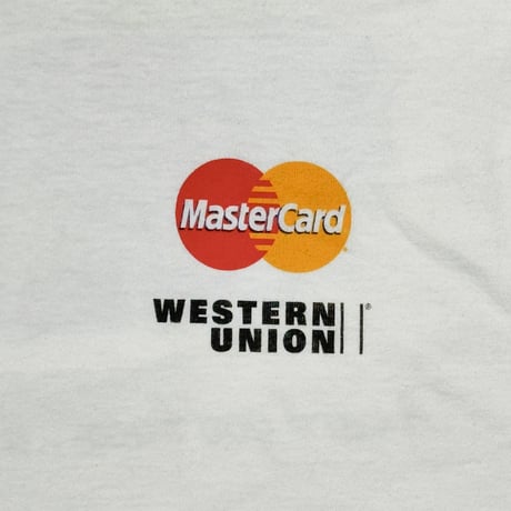 MasterCard WESTERN UNION WHITE DELTA XL 7796