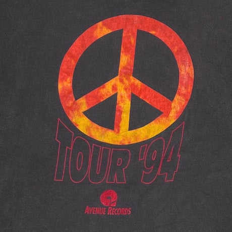 WAR TOUR '94 AVENUE RECORDS Q-TEES XL 6766