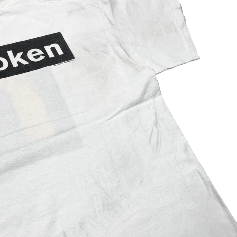 NINE INCH NAILS broken n LOGO WHITE ALL SPORT X NINE INCH NAILS broken n LOGO WHITE ALL SPORT X