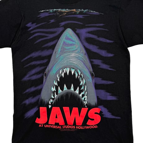 [MORE SALE] JAWS UNIVERSAL STUDIOS HOLLYWOOD FRUIT OF THE LOOM LARGE 6828