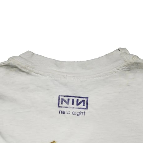 NINE INCH NAILS THE DOWNWARD SPIRAL halo eight WHITE HANES XL 5045