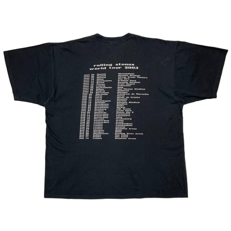 ROLLING STONES WORLD TOUR 02-03 JERZEES XXL 1546
