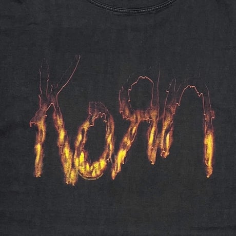 KORN FLAME LOGO EURO XL 5375