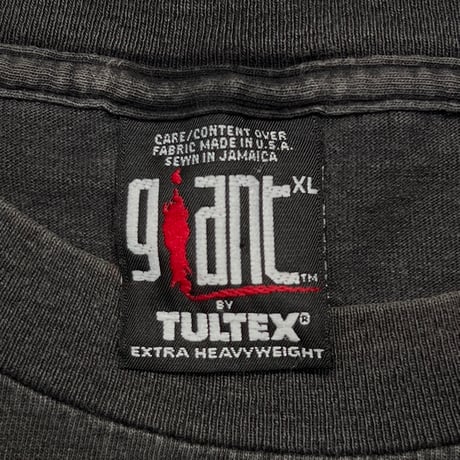 FLAMING LIPS 1995 BLACK GIANT BY TULTEX XL 1154
