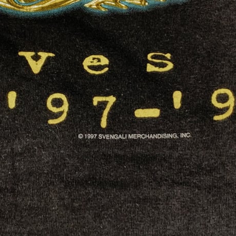 AERO SMITH 1997 NINE LIVES TOUR TEE MURINA LARGE 5406