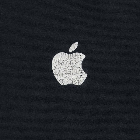 Apple apple. com LOGO DOUBLE SIDE Hanes LARGE 7801