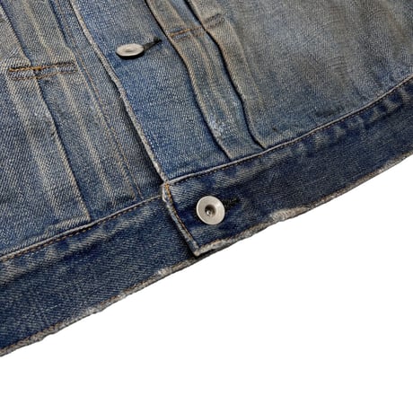greatLAnd ORIGINAL LOGAN 10YEARS DENIM JACKET 2nd T-BACK & PANT LOOSE XX SET UP
